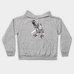 Skull Mech 1 Kids Hoodie